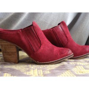 Naughty Monkey Heel shoe -  Red